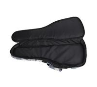 Keenso Mochila para Ukelele de Nailon Grueso, Protector de Gran Capacidad con Cremalleras Dobles para Ukelele u Otros Instrumentos de Cuerda (23 Pulgadas