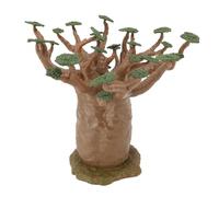 Keenso Modelo de árbol de Pan Big Big Modelo Real, Juguete de Construcción de Paisajes Educativos, Decoración de Gran Tamaño Híbrido para Juegos de