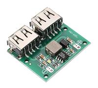 Keenso Módulo de Cargador hacia Abajo con Salida de Alta Eficiencia Dual -USB 9V/12 V/24 V a 5V 3A Módulo de Cargador DCDC 3A para