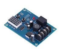 Keenso Módulo de Control de Carga Placa de Protección de Batería DC10 A 30 V 20 A 0,1 V Precisión Pantalla LED Salida Directa para Almacenamiento de 12 24 Control de Carga de Batería