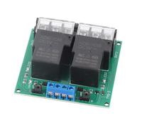 Keenso Módulo de relé Bidireccional de Dos Vías de Rendimiento Estable 30A con Aislamiento de Optocobre (5 VCC)