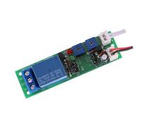 Keenso Módulo de relé Temporizador, Interruptor de Encendido y Apagado de Retardo de Ciclo Ajustable, 5V 12V 24V, Alta Precisión para Control de Bomba de Peces (DC 24V 0-15 minutos ajustable)