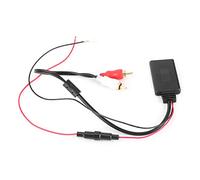 Keenso Módulo Receptor Auxiliar Bluetooth Universal Adaptador ABS 2 AUX IN Adaptador de Audio para Automóvil Plug and Play de 12 V para Transmisión de Música Estéreo MP3 MP5 Desde Teléfono o Tableta