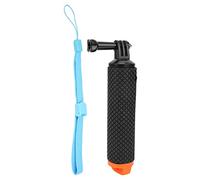 Keenso Monopié de Buceo, Palo Selfie Flotante Impermeable con Agarre Manual para 9, Diseño a Cuadros Antideslizante, con Cuerda de Mano (Orange)