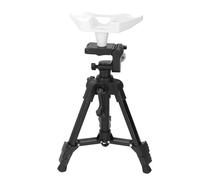 Keenso Montaje de Recepción de Señal Estable de Trípode de Satélite Monte de Plato para Mini Kit de Aleación de Aluminio Liviano