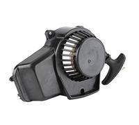 Keenso motocicleta Pull start Mini Pull Start 47 refrigerado por aire 2 tiempos Mini Moto Dirt Quad Bike Pullstart Pull Start Igniter(Negro)