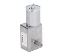 Keenso Motor de Engranajes de Baja Velocidad, 25 Kg.cm, 12 V, Motor Autoblocante de Doble Eje para Lavadoras, Hornos (40RPM)