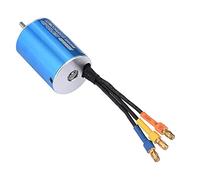 Keenso Motor RC sin Escobillas, Metal Impermeable 2838 Motor de Coche RC de 4 4700KV 6200KV, Eje de 3,175 Mm 50A 800W para 1/12 1/14 Escala Racing Buggy Truck Crawler (4700KV)