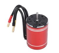 Keenso Motor sin Escobillas, 3650 6600KV RC Car Motor sin Escobillas, Carcasa de Aleación de Aluminio CNC con Disipador de Calor y Rodamientos Sellados, Eje de 3,175 Mm para Actualizaciones de 2 a