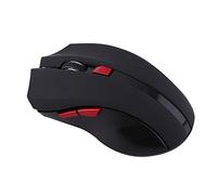 Keenso Mouse óptico Inalámbrico, Portátil y Liviano, Diseño de Ahorro de Energía, dpi Ajustable, Navegación Fácil en Internet con 6 Claves, para Laptop, PC, Computadora, Cuaderno, con 2.4G