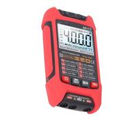 Keenso Multímetro Digital Probador Herramienta de Mantenimiento Precisión Pantalla de Visualización Portátil para Electricista Material ABS Kit de 4000 Cuentas para Varios Escenarios