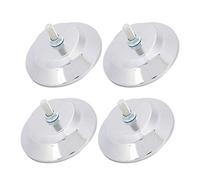 Keenso Niveladores de Patas de Mesa, Pies Ajustables de Metal para Billar y Futbolín, Kit Estabilizador con Tornillos para el Hogar