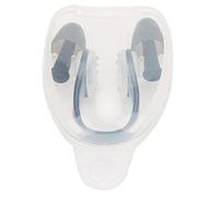 Keenso Oreja Toteros con el Clip del Clip de PC de Silicona Suave PC Impermeable para los Deportes de Buceo, Enchufes Atentados, Diseñados Ergonómicamente, 2 X Tapas Orejas1 X (BLACK)