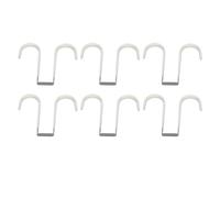 Keenso Over Door Hanger Hook Set of 6,Heavy Duty Dual Use Hooks for Towel