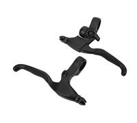 Keenso Palancas de freno de bicicleta par de manijas de freno de aleación de aluminio 165 x 90 x 22 mm para V Brake C con disco de ciclismo suburbio carretera MTB con o sin campana (con campana)