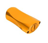 Keenso Pandilla de Carrete de Pesca, Aleación de Aluminio Ligero de Pesca de Pesca de Pesca Accesorios de Reemplazo de Perilla Plana (Gold)