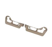 Keenso Panel de Ajuste del Asiento Delantero Bisel de Cubierta, Panel de Ajuste del Interruptor de Asiento Eléctrico, Reemplazo de Mark LT 2009-2014 (Gris marrón (izquierda: 9L3Z 1562187 ha,