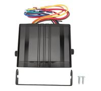 Keenso Panel de Interruptor Basculante, Caja de Interruptor Basculante de 6 Bandas, Panel de Control Multifuncional de Luz Azul DC12V 40A, con Material ABS, para Automóviles, Barcos,