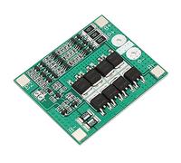 Keenso Panel de Protección de Batería, Tarjeta de Protección de Batería de Litio PCB de 3S 12V 40A con Carga de Balance Panel de Protección de Corto Circuito
