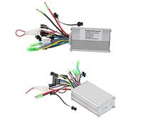 Keenso Pantalla del Controlador de Scooter, Panel LCD de Aluminio para Bicicleta Eléctrica con Retroiluminación de 3 Niveles, Controlador de Motor Universal sin Escobillas de 250 W/350 W para