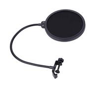 Keenso Paquete de Micrófono de Condensador de Estudio BM800 Profesional con Tapa de Espuma con Filtro Pop Adaptador de Audio USB para Usuarios de Micrófono de Condensador de Estudio de Grabación