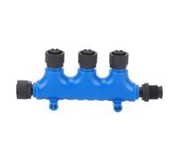 Keenso para Conector NMEA 2000 T Conector en T Multipuerto de Aleación de Cobre ABS M12 5 Pines IP67 1 Macho a 4 Hembra para Redes Marinas de Yates para Lowrance