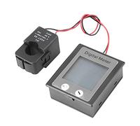 Keenso PeaceFair STN Pantalla de Pantalla Voltímetro para AC 80-260V Medición de la Energía de los Datos de Energía Sobrecarga y Alarma de Almacenamiento