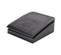 Keenso Pedal de Interruptor de Pie USB Alta Sensibilidad para Juegos y Transcripción, Interruptor de Pedal único USB para Computadora, Ergonómico Fotoeléctrico para Usuarios Generales de Computadoras