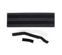 Keenso Pedalera de Guitarra, Pedalera de Efectos de Guitarra EVA Antideslizante, Ligera, Portátil para 5 Pedales Individuales con Cierre de Bucle para Fuente de Alimentación