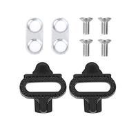 Keenso Pedales de Bicicleta Tacos, Nuevo Acero para Zapatos de Bicicleta Tacos Pedal Bicicletas y Accesorios Bicicletas y Accesorios