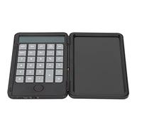 Keenso Pequeña Calculadora Portátil Notepad 6.5in Escribiendo Tableta Simple Four Operations for Work Study - Negro