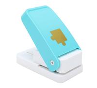 Keenso Perforadora de Rompecabezas, Cortador de Piezas de Rompecabezas de Acero Inoxidable, de Palanca, Herramienta Personalizada para Hacer de 4,33 X 4,92 X 2,56 Pulgadas para Manualidades y