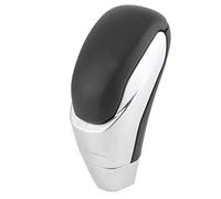 Keenso Perilla de Palanca de Cambios de Coche, Aleación de Aluminio, Agarre Cómodo, Perilla de Automático, Instalación Rápida, Apto para 6 GG GH/3 BK BL (A (negro))