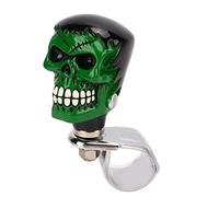 Keenso Perilla de Volante Giratoria Resina Metal 3 Cm para Coche (Pelo