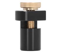 Keenso Perro de Banco de Aleación de Aluminio CNC con un Tornillo de Pulgar Práctica Parada de Mesa Sinlips para Diferentes Entornos de Procesamiento (BLACK)
