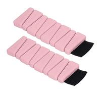 Keenso Peso de Muñeca Peso de Muñeca y Tobillo de Silicona Pesas de Ajustables y Portátiles de 2 Libras para Caminar, Trotar Entrenamiento Ligero Moderado de Fuerza del Brazo para Hombres Mujeres