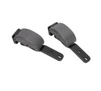 Keenso Pestillo de Ventana, Pestillo de Bloqueo de Ventana del Cuarto Trasero, Construcción de Metal y ABS, Reemplazo Directo para 1998 a 2004, 1 par (GRAY)