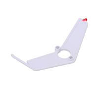 Keenso Piezas de Helicóptero RC Pieza de Rotor de de Repuesto de Vertical de Plástico con Orificios Pretaladrados 3 X 2 X 1 Cm para Pantalla de Reparación de Helicóptero RC C138 y Usuarios