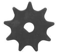 Keenso Piñón de Cadena 9T, Piñón 410 Piñón de Cadena con Orificio D de 9 Dientes Rueda de Cadena de Motor de Scooter eléctrico Rueda de Cadena para Motor MY1016 / MY1025