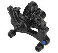 Keenso Pinza de Freno de Disco, Pinzas de Freno de Disco mecánicas de aleación de Aluminio Pinzas de Freno de Disco Delantero y Trasero para Bicicleta(Negro)