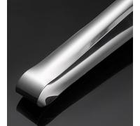 Keenso Pinzas para Alimentos de Cocina Multifuncionales de Acero Inoxidable con Diseño de Malla para Uso en Restaurantes en el Hogar Acero Inoxidable de 9" para Cocinas Domésticas