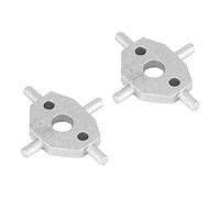Keenso Pivote de la Cubierta del Lavafaros, Material de Aleación de Aluminio, Fácil Instalación, Reemplazo Directo, con Control de Calidad Estándar Original, para X Type S Type
