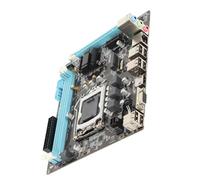 Keenso Placa Base H61 con Fuente de Alimentación Trifásica M.2 NVME NGFF, Interfaz Multimedia VGA HD, Placa Base de Escritorio para Uso en el Hogar y la Oficina