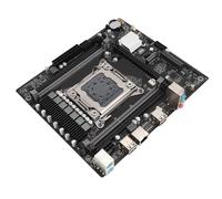 Keenso Placa Base para PC con Memoria DDR3 para CPU V1/V2 con Interfaz NVME M.2 y Ranura PCIE 3.0X16, Adecuada para el Hogar, la Oficina y los Juegos, Fácil de Instalar