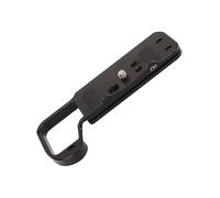 Keenso Placa de Abrazadera de Liberación Rápida Base de Montaje de Expansión de Cámara Resistente para Z30, Fácil Instalación y Junta Protectora de Silicona, Orificio de Tornillo de 1/4 para Trípodes