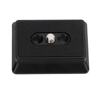 Keenso Placa de Liberación Rápida Duradera con Almohadilla Antideslizante para Estabilizador RS2 Material de Aleación de Aluminio Tornillo de 1/4 de Pulgada Compatibilidad Tipo Arca