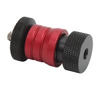 Keenso Placa de Liberación Rápida Soporte para Cámara de Aleación de Aluminio Mini Soporte de Liberación Rápida para Trípode Monitor Luz de Relleno Bloqueo Firme para Brazos Articulados Monitores de