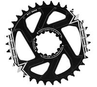 Keenso Plato de 32/34/36/38/40 Dientes GX de Aluminio(34T)