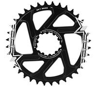 Keenso Plato de 32/34/36/38/40 Dientes GX de Aluminio(36T)