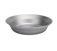 Keenso Plato Ti, Vajilla De Camping Ultraligera, Fuerte Y Duradera, Diseño Apilable para Barbacoa, Senderismo, Picnic Al Aire